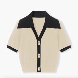Effortless Collared Top